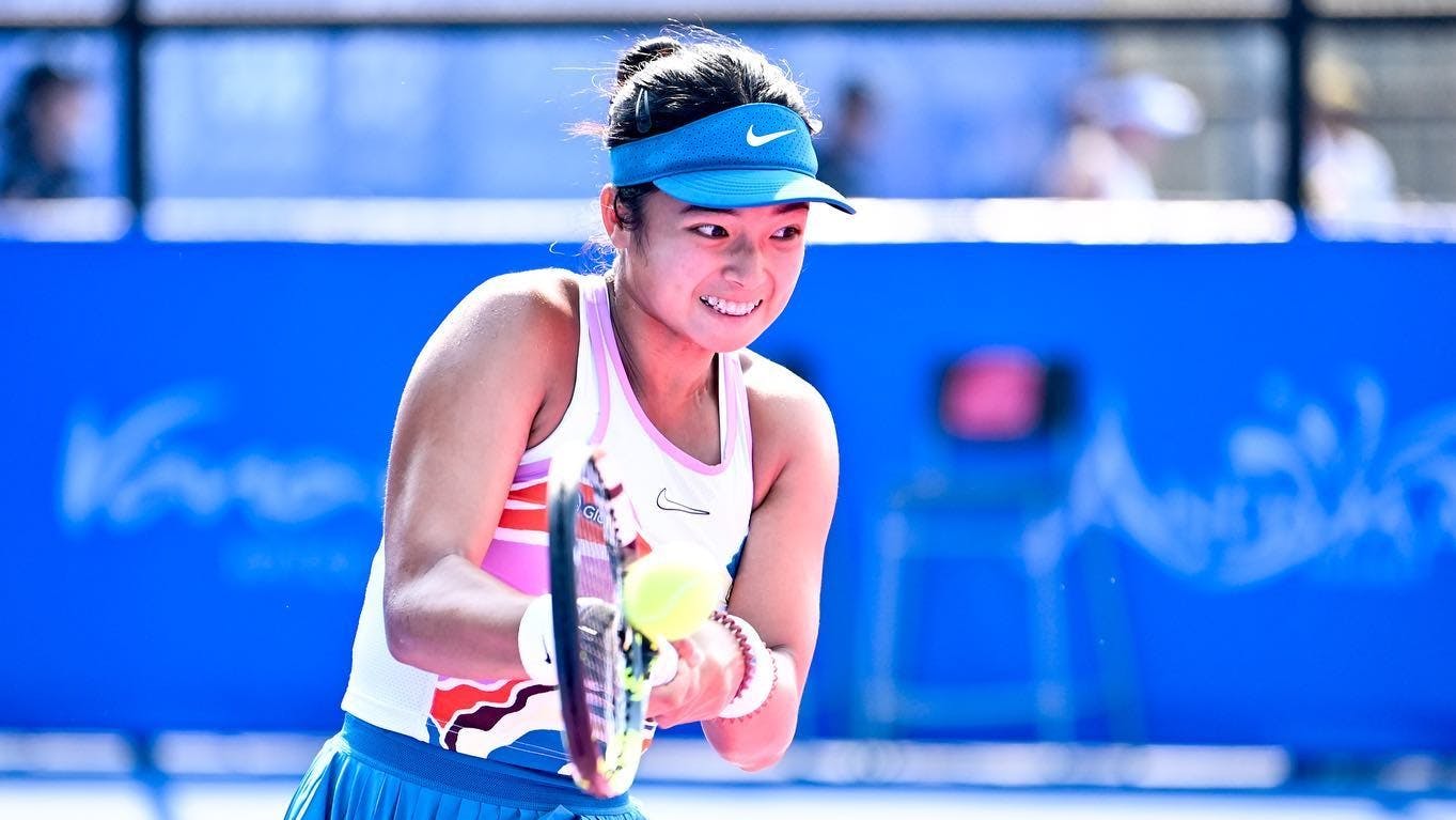 Filipina tennis ace Alex Eala bows out of Thailand Open